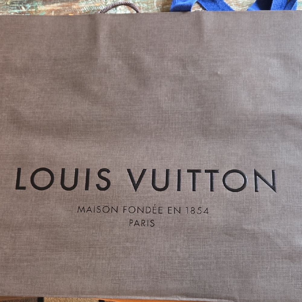 Louis Vuitton Shopping Bag Dual Nylon Handles 15-1/2" x 13" x 6"  (POSH RM)